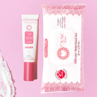 Gel Parfumant + Lingettes Musc Blanc
