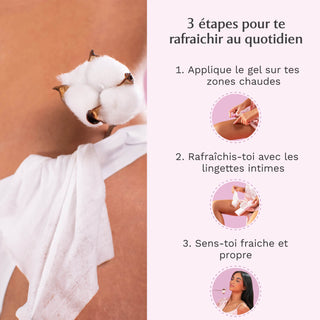 Gel Parfumant + Lingettes Musc Blanc