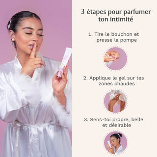 Gel Parfumant + Déodorant Musc Blanc