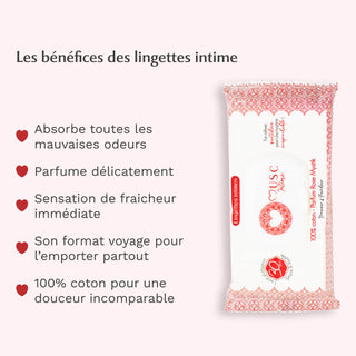 Gel Parfumant + Lingettes Rose Mystik