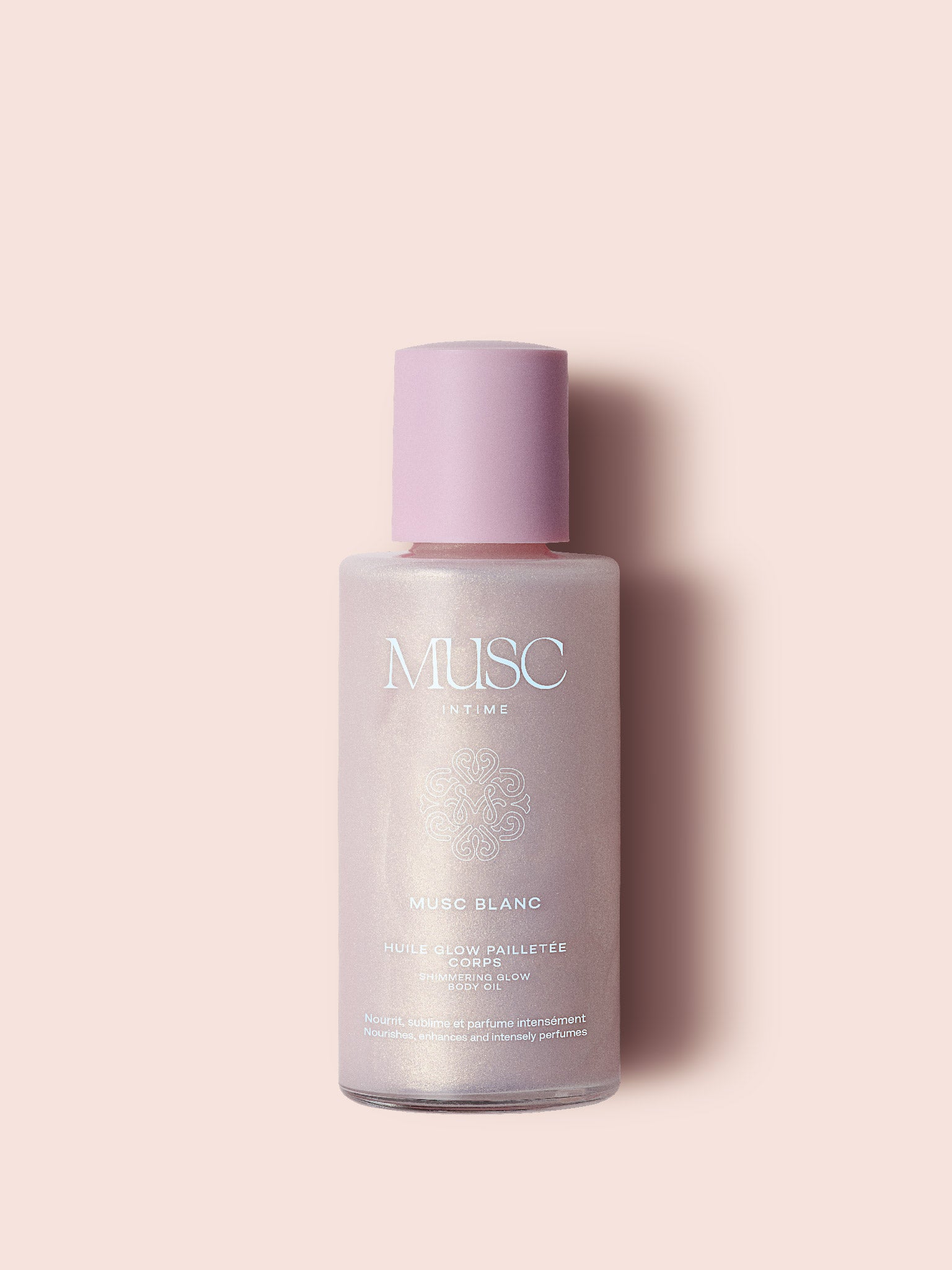 Musc Blanc - Huile Glow Pailletée Corps Image