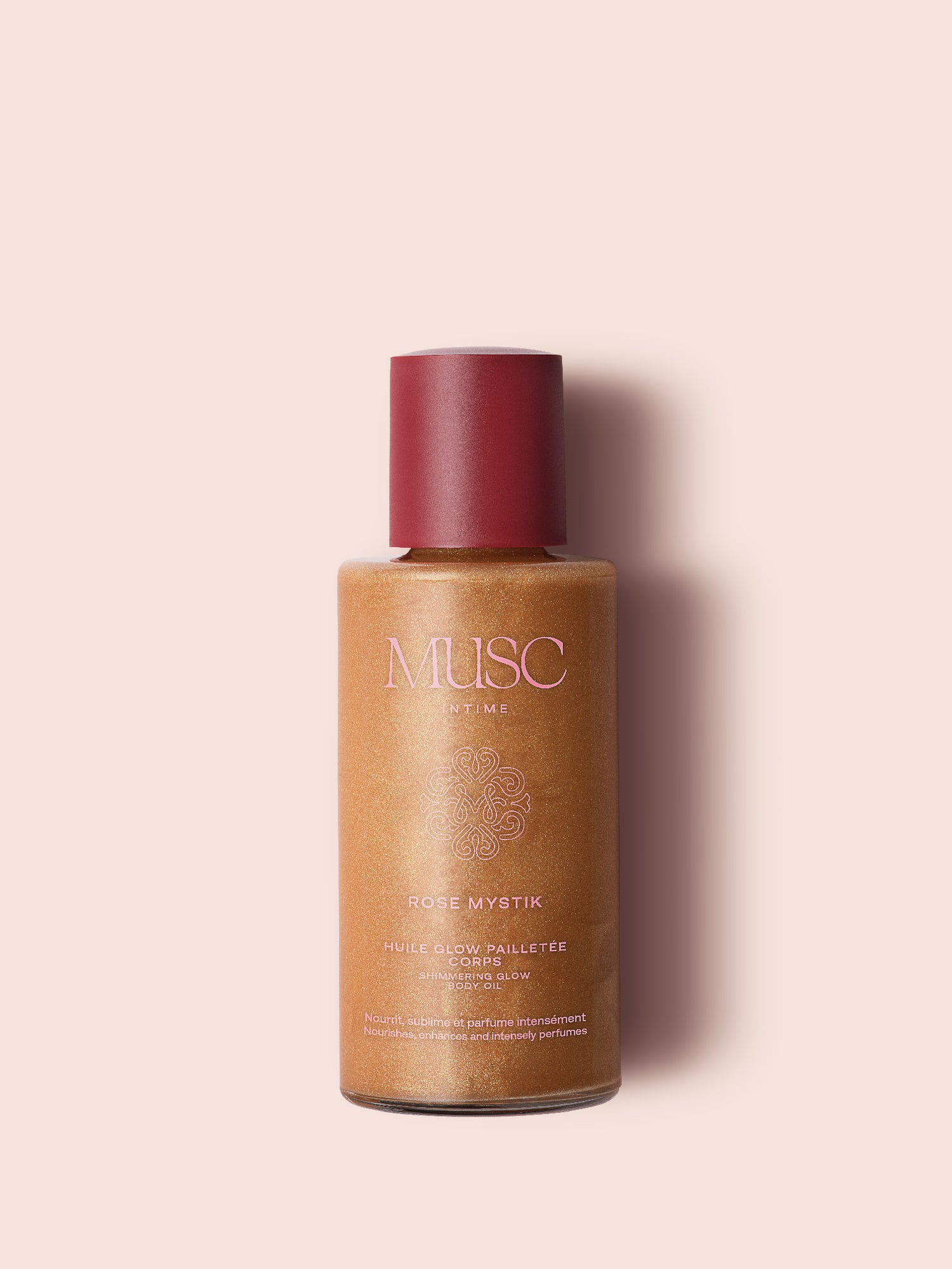 Rose Mystik - Huile Glow Pailletée Corps Image