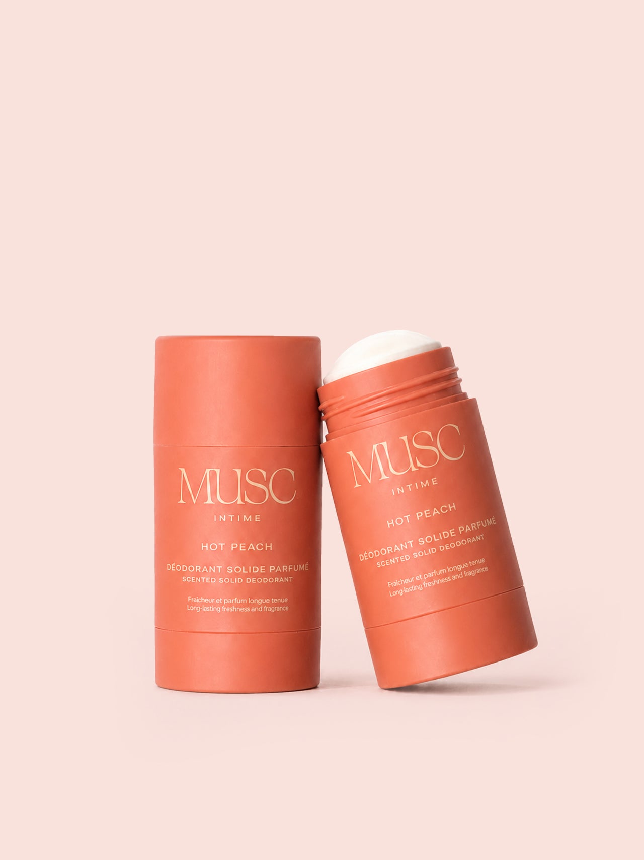 2 Déodorants Solides Parfumés - Hot Peach Image