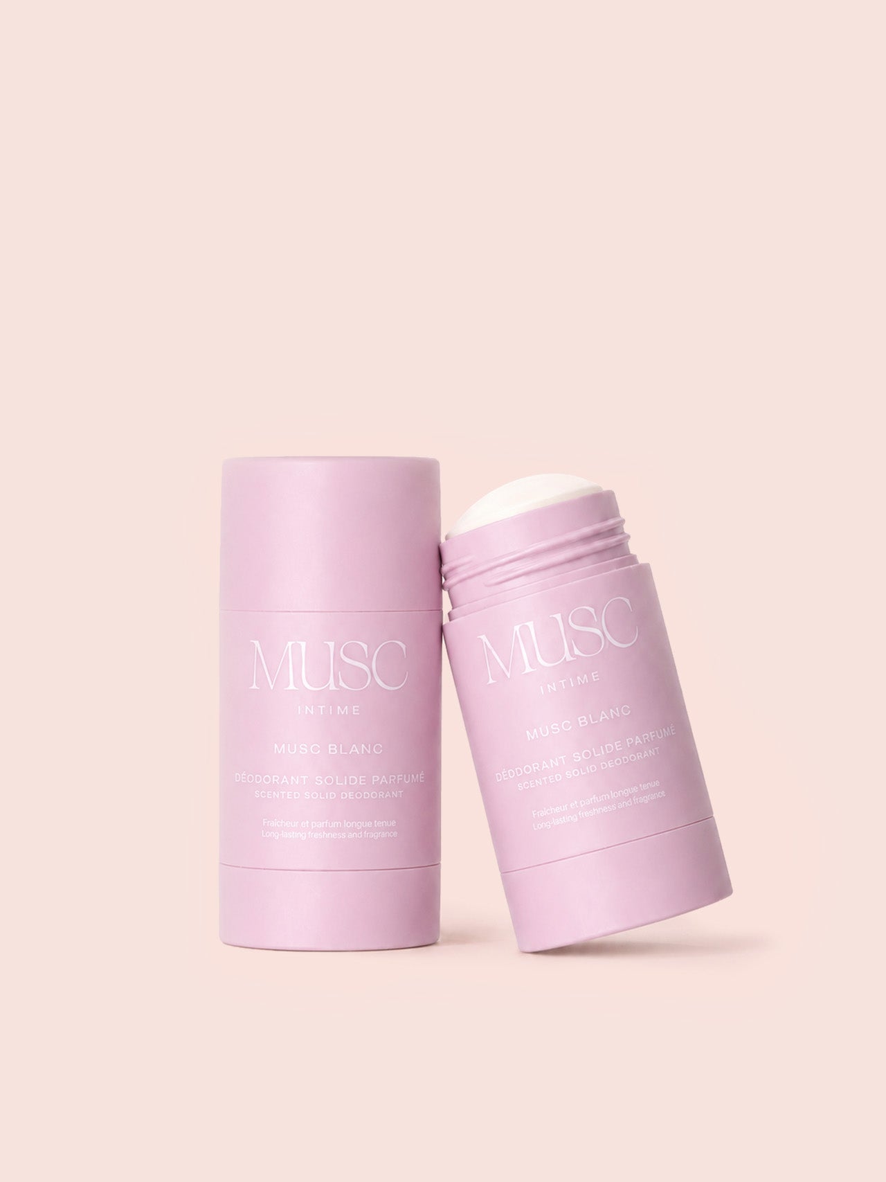 2 Déodorants Solides Parfumés - Musc Blanc Image