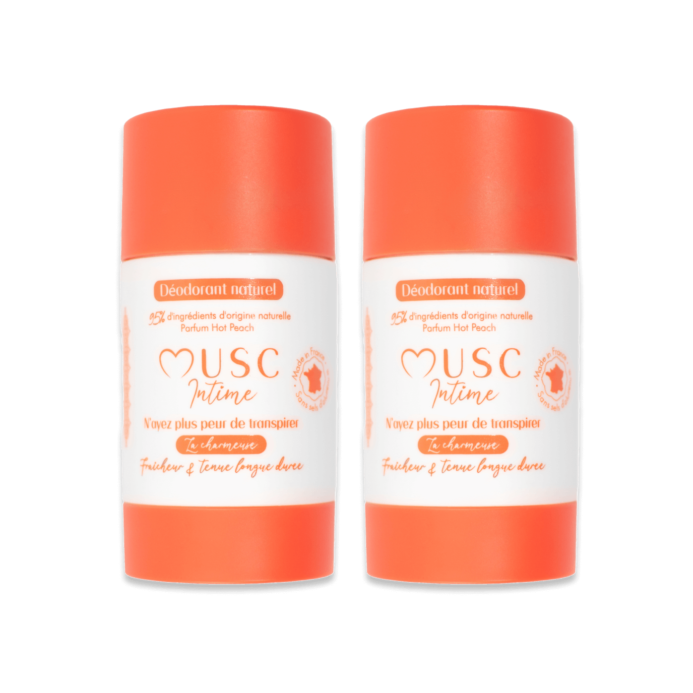 Déodorant Naturel à la Hot Peach - La Charmeuse Image