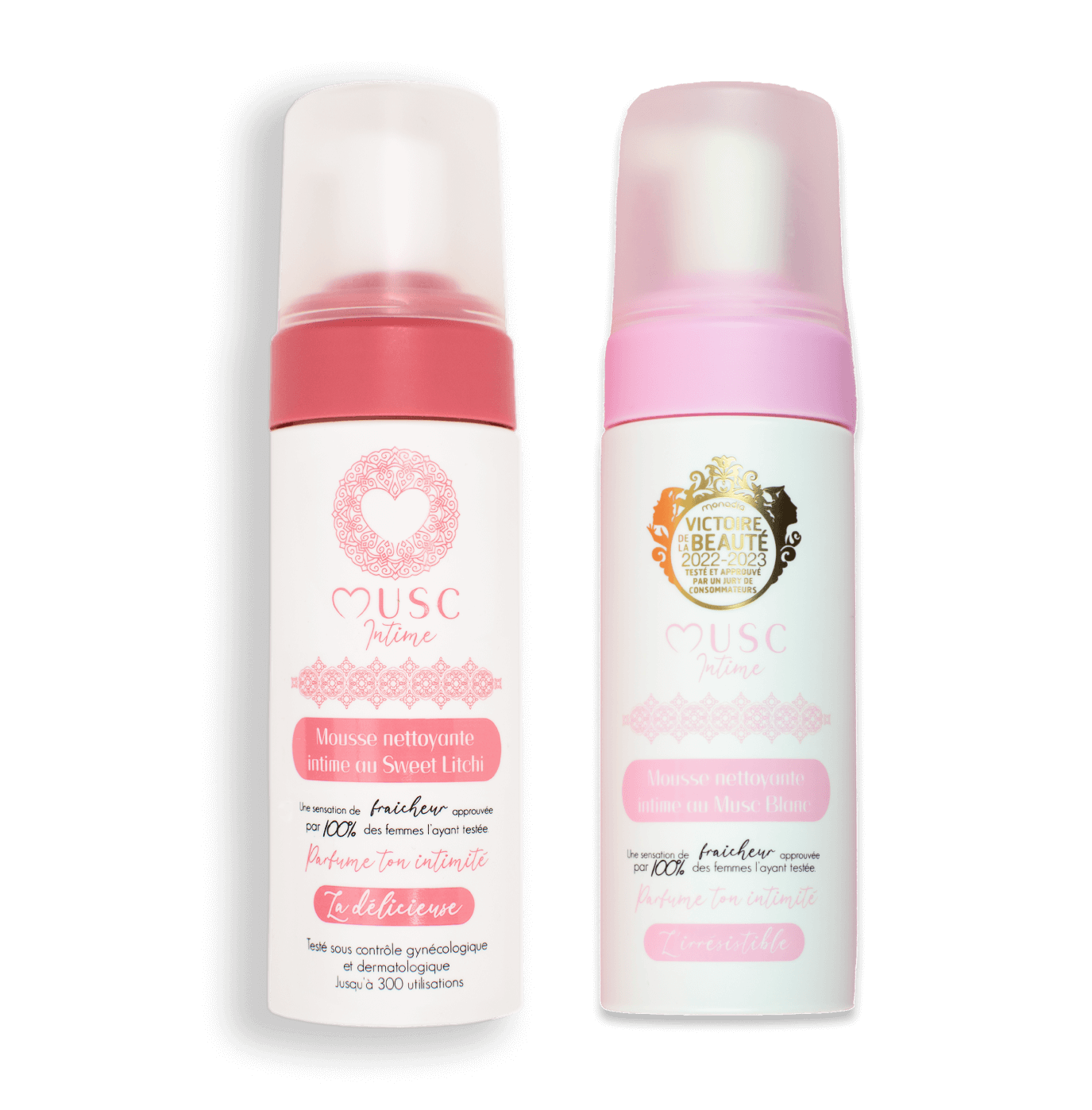 Mousse nettoyante intime au Sweet Litchi - La Délicieuse (150ml) Image