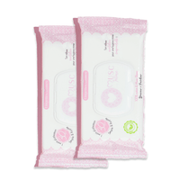 2 Paquets de Lingettes (60pcs) Musc Blanc