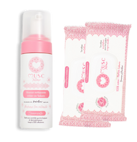 Mousse Nettoyante + 2 Lingettes Sakura