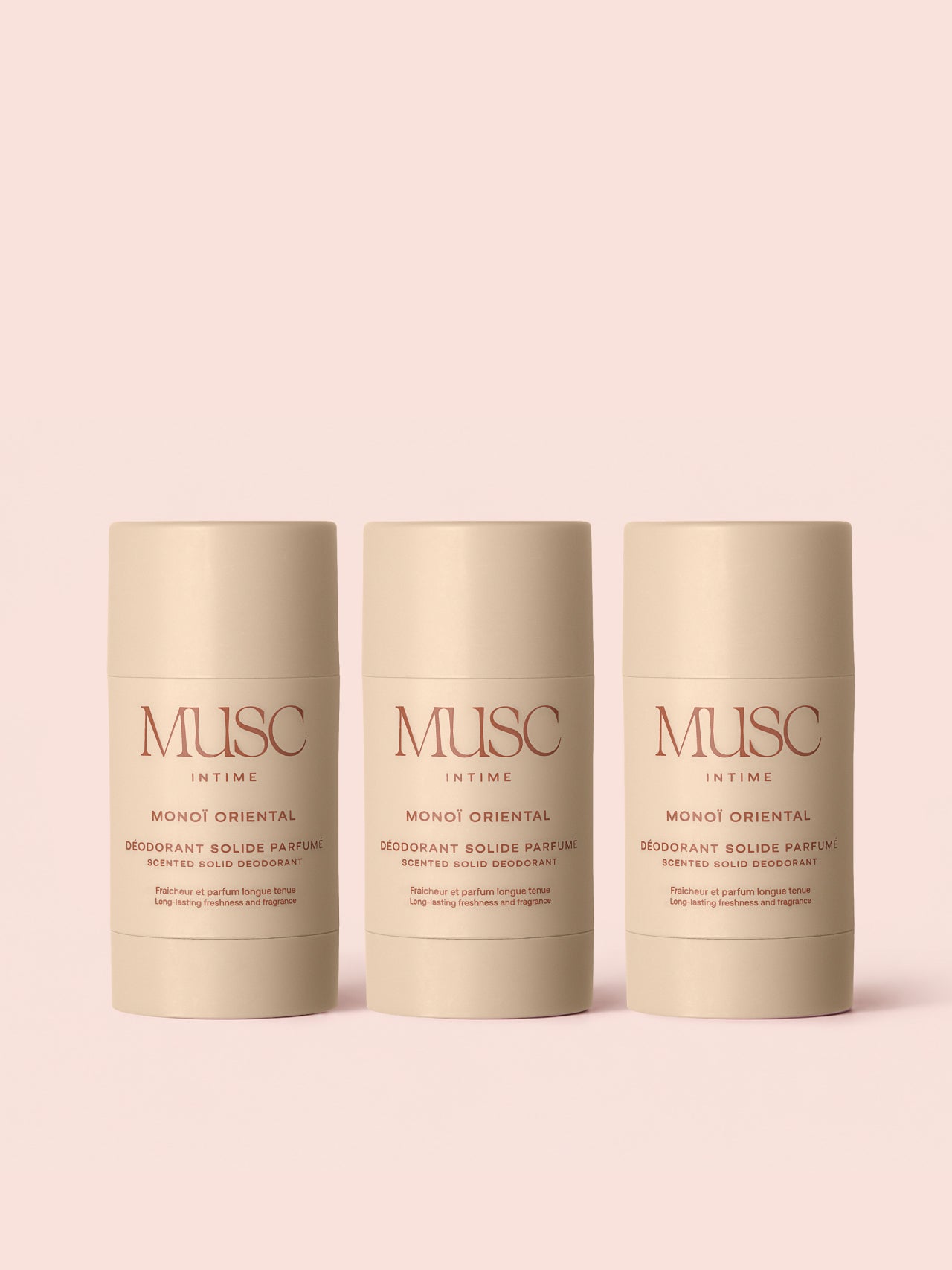 3 Déodorants Solides Parfumés - Monoï Oriental Image