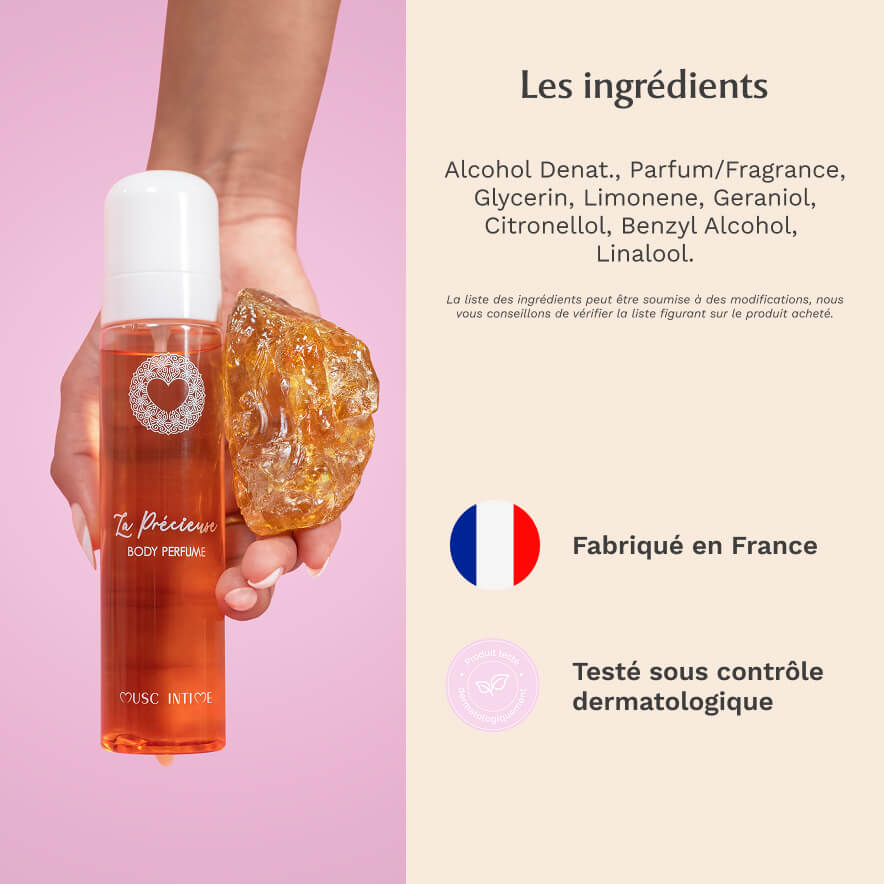 Parfum Corps - Amber Flower - La Précieuse Image