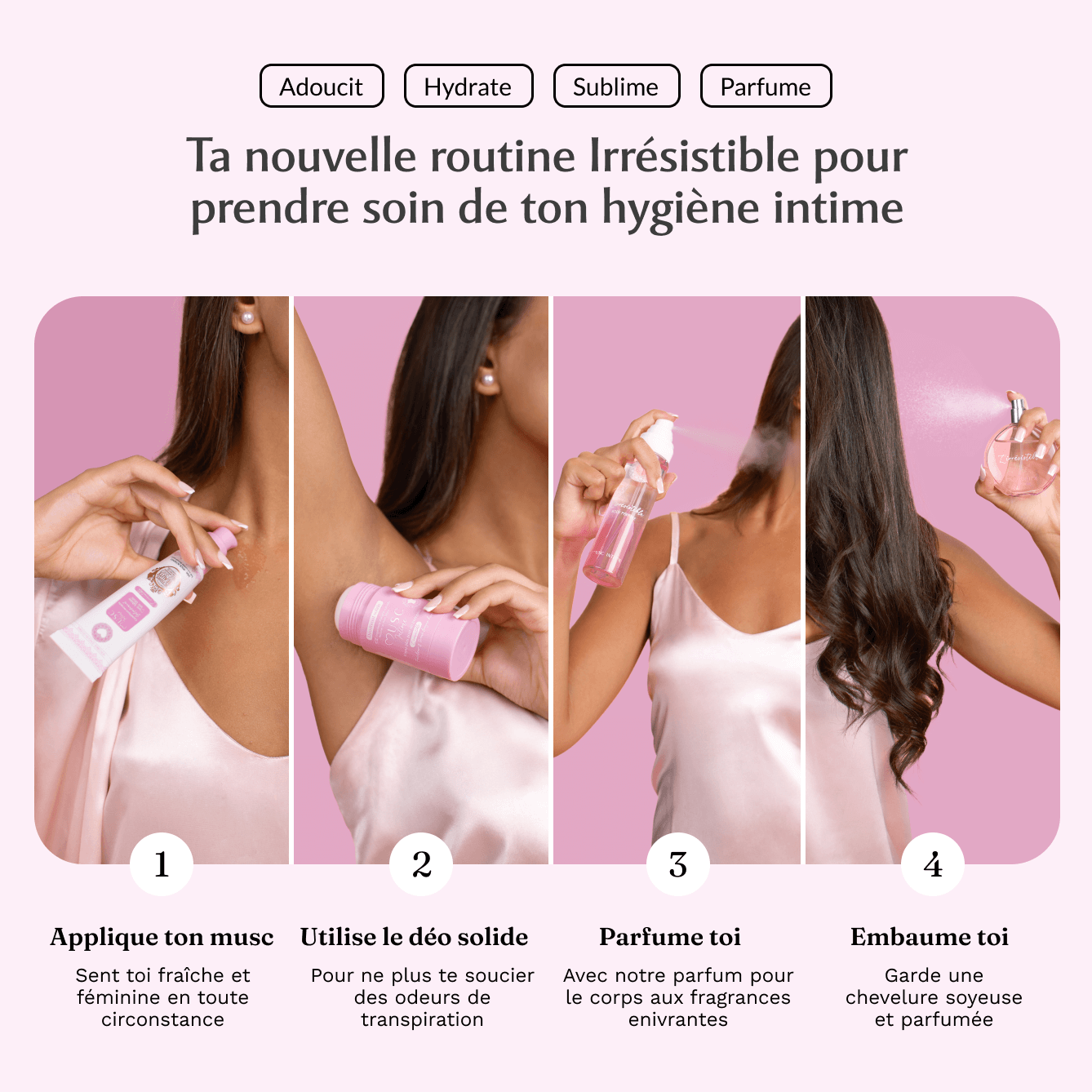 Parfum Corps au Musc Blanc - L'irrésistible Image