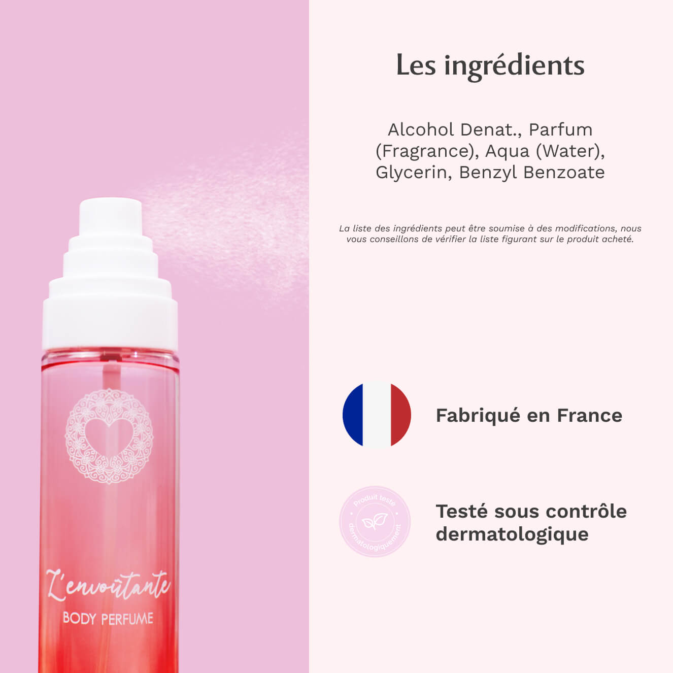 Parfum Corps à la Rose Mystik- L'envoûtante Image