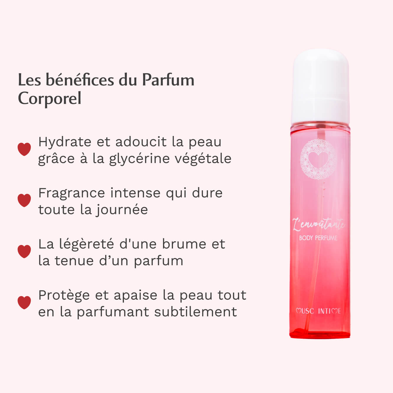 Parfum Corps à la Rose Mystik- L'envoûtante Image