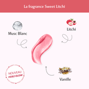 Huile Glow Pailletée Corps Sweet Litchi Image