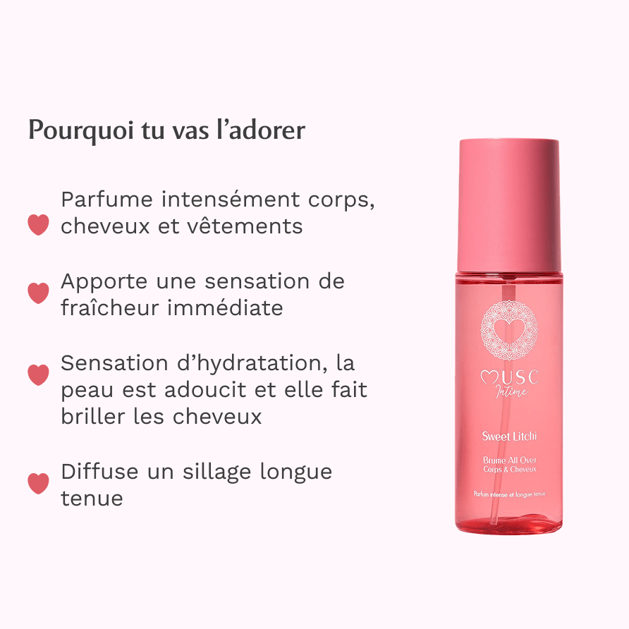 Brume All Over Corps & Cheveux au Sweet Litchi Image
