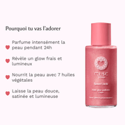 Huile Glow Pailletée Corps Sweet Litchi Image