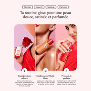 Huile Glow Pailletée Corps Rose Mystik Image
