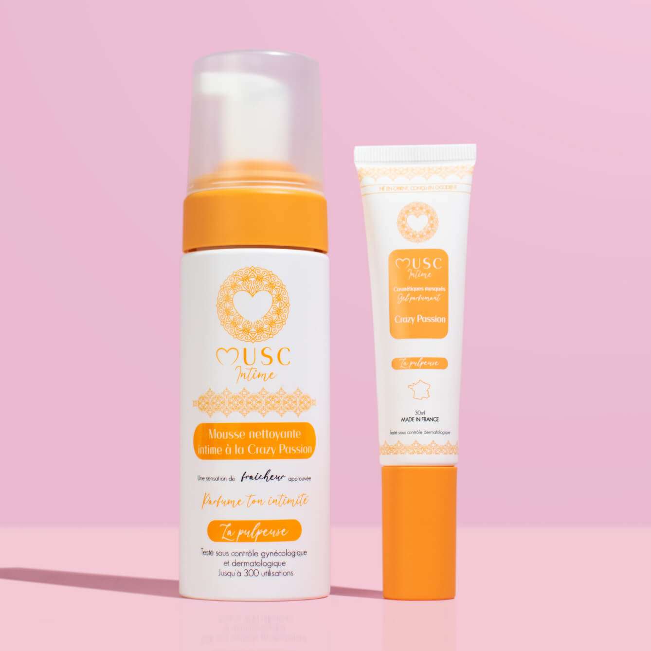 Mousse nettoyante intime à la Crazy Passion - La Pulpeuse (150ml) Image