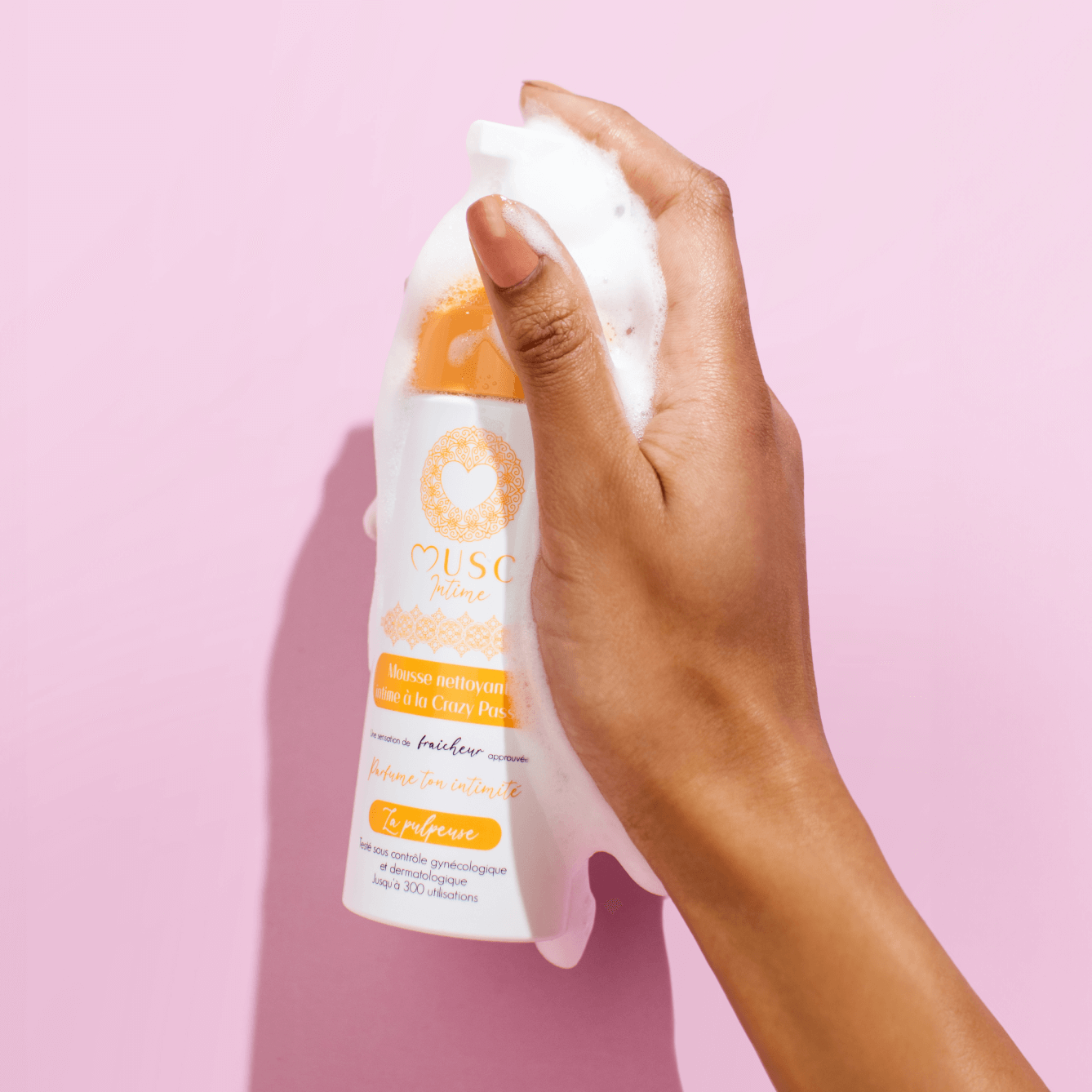 Mousse nettoyante intime à la Crazy Passion - La Pulpeuse (150ml) Image