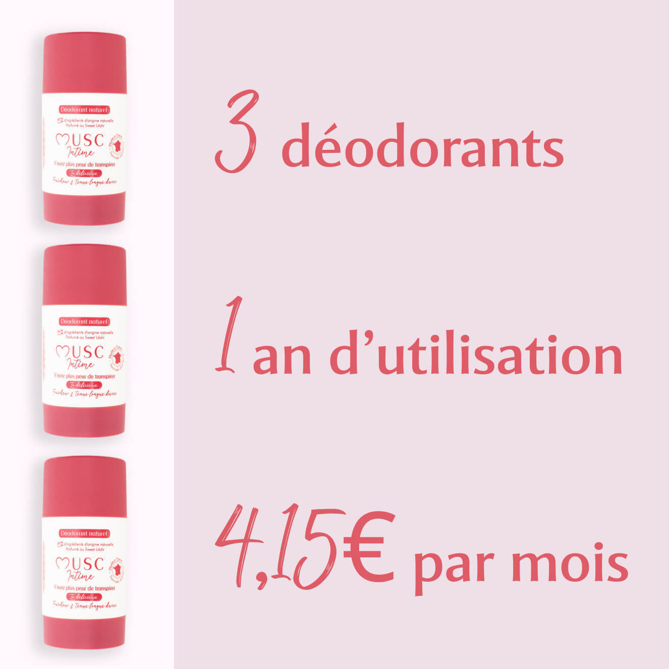 Déodorant au Sweet Litchi - La Délicieuse Image