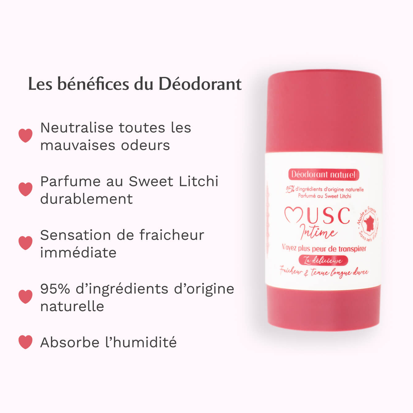 Déodorant au Sweet Litchi - La Délicieuse Image