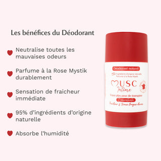 Lot de 2 Déodorants Rose Mystik