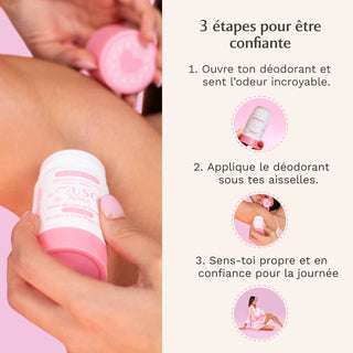 3 Déodorants naturels Sakura