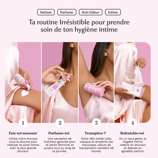 Lot de 2 Déodorants au Musc Blanc