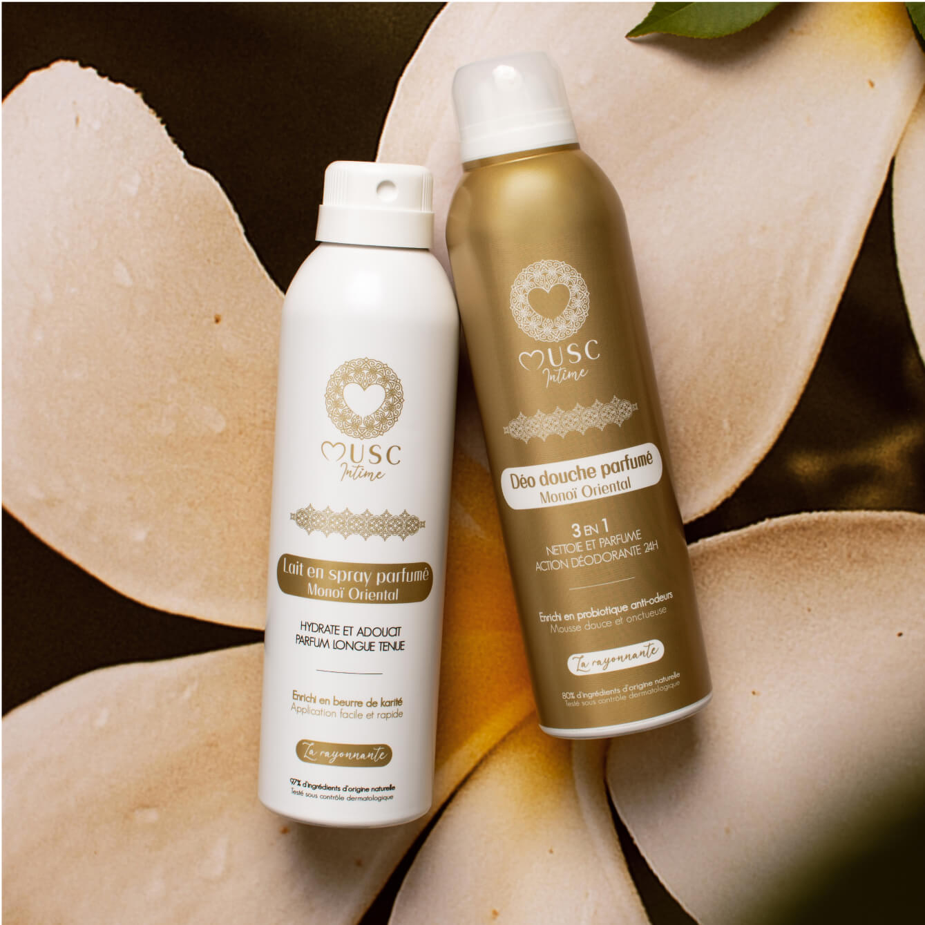 Déo douche parfumé Monoï Oriental - La Rayonnante Image