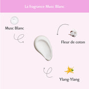 Déo douche parfumé Musc Blanc - L'Irrésistible Image