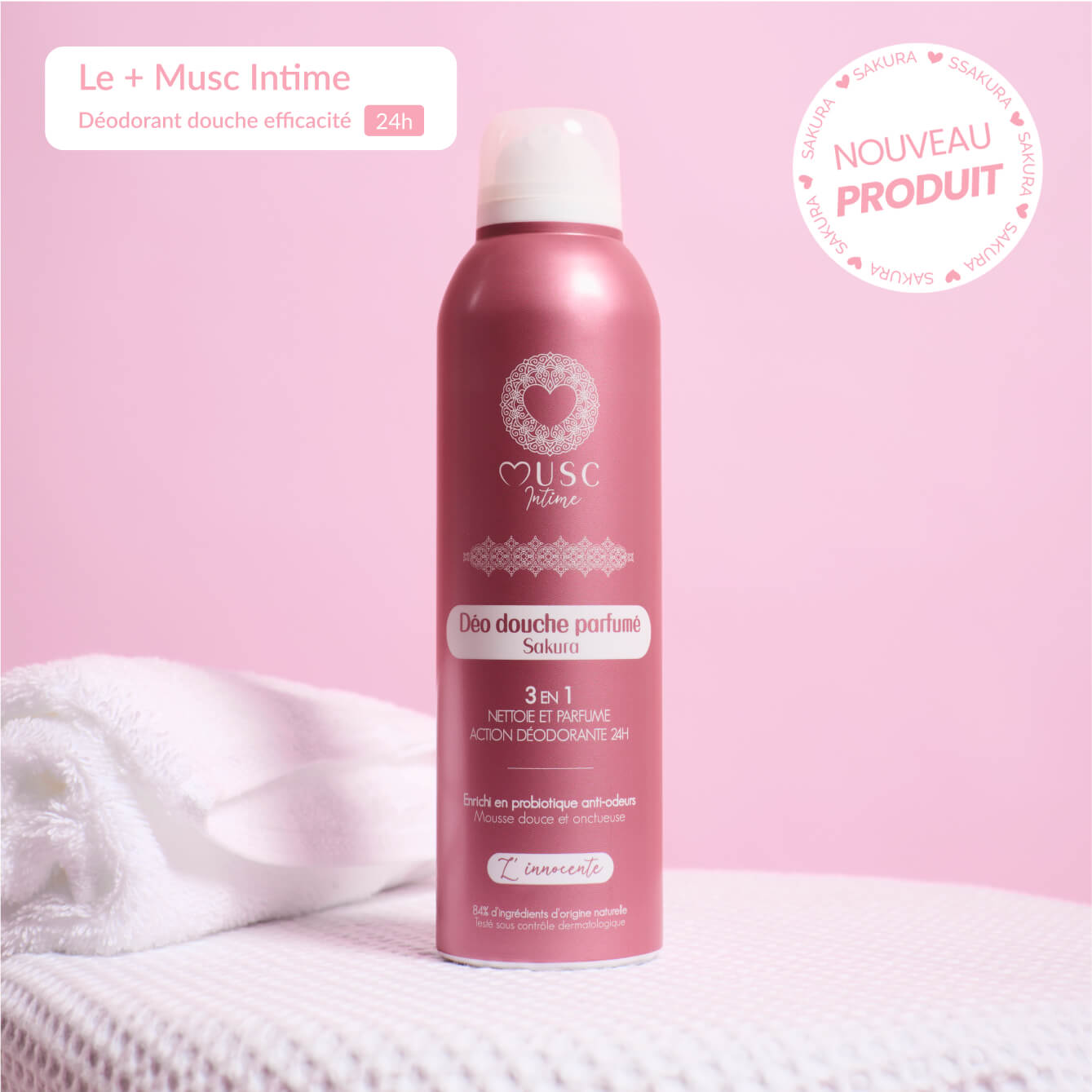 Déo douche parfumé Sakura - L’Innocente Image