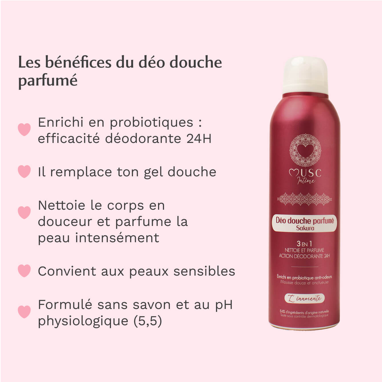 Déo douche parfumé Sakura - L’Innocente Image