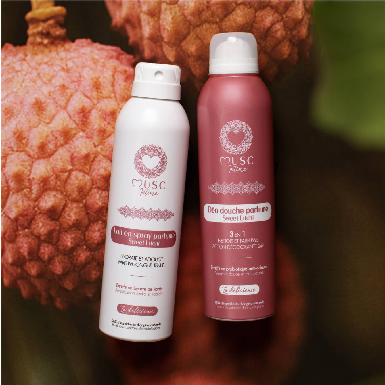 Déo douche parfumé Sweet Litchi - La Délicieuse Image