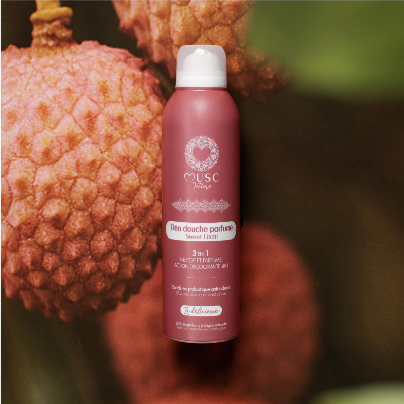 Déo douche parfumé Sweet Litchi - La Délicieuse Image
