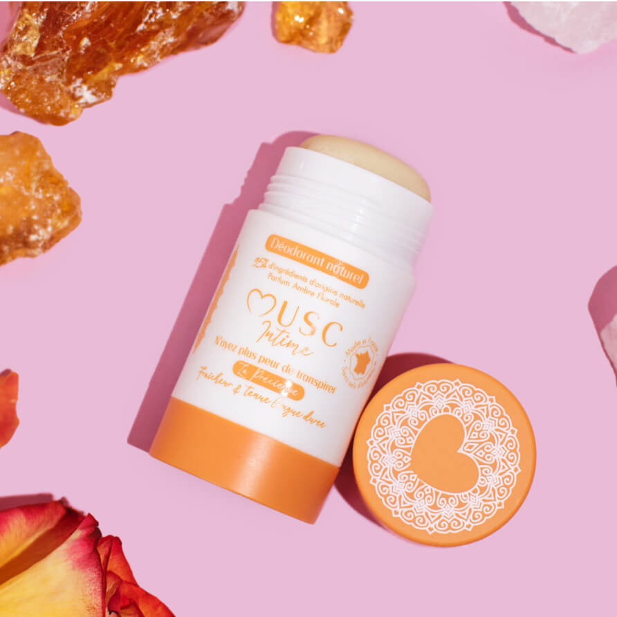 Déodorant Amber Flower - La Précieuse Image