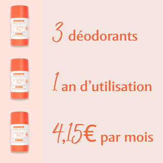 Déodorant Naturel Hot Peach - La Charmeuse