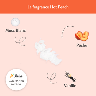 Déodorant Naturel Hot Peach - La Charmeuse