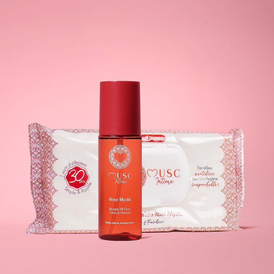 Duo Brume et Lingettes à la Rose Mystik Image