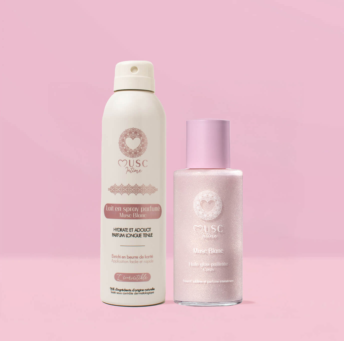 Le Duo Pailleté Parfumé Musc Blanc Image