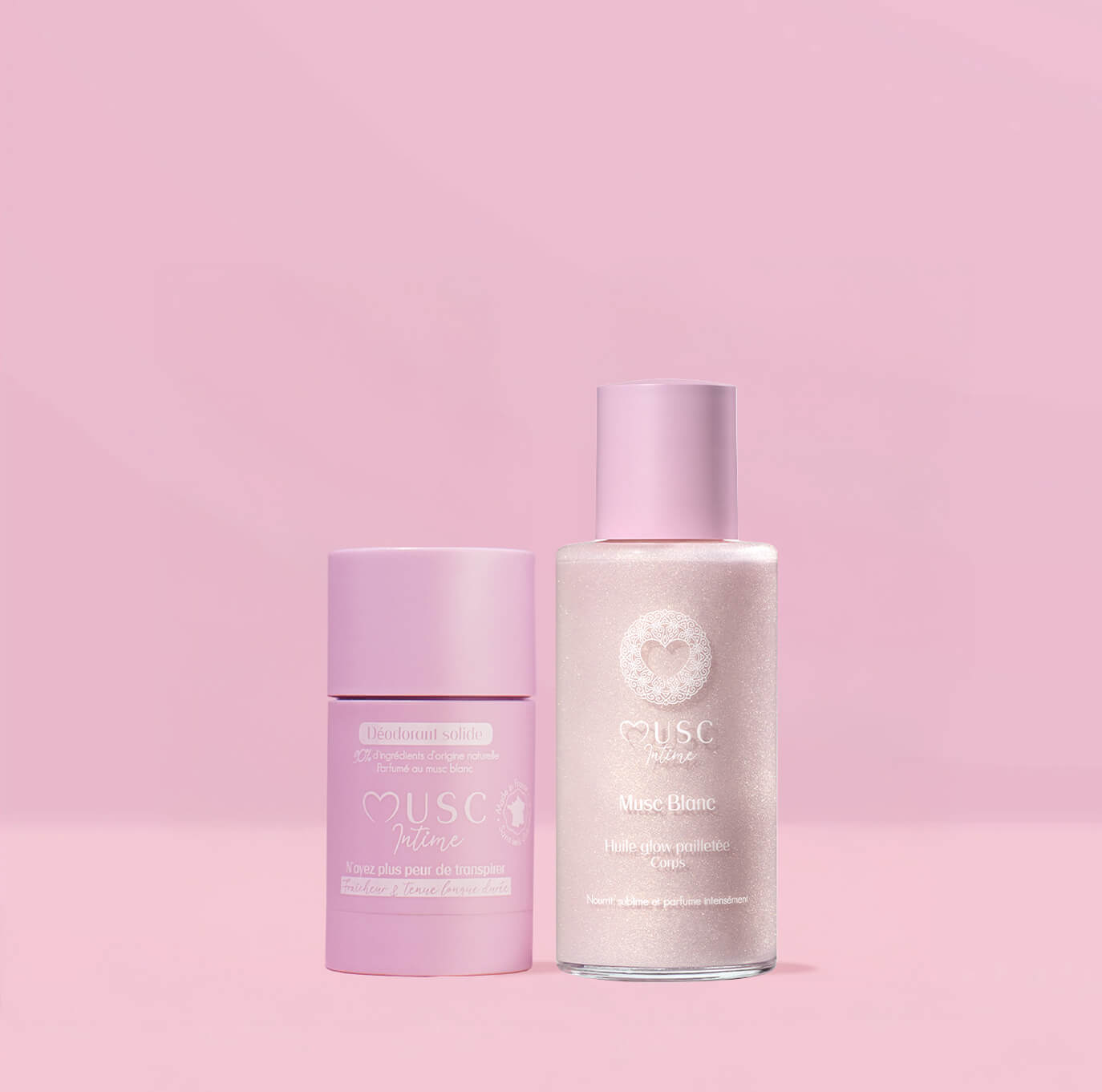 Le Duo Confort et Glow Musc Blanc Image
