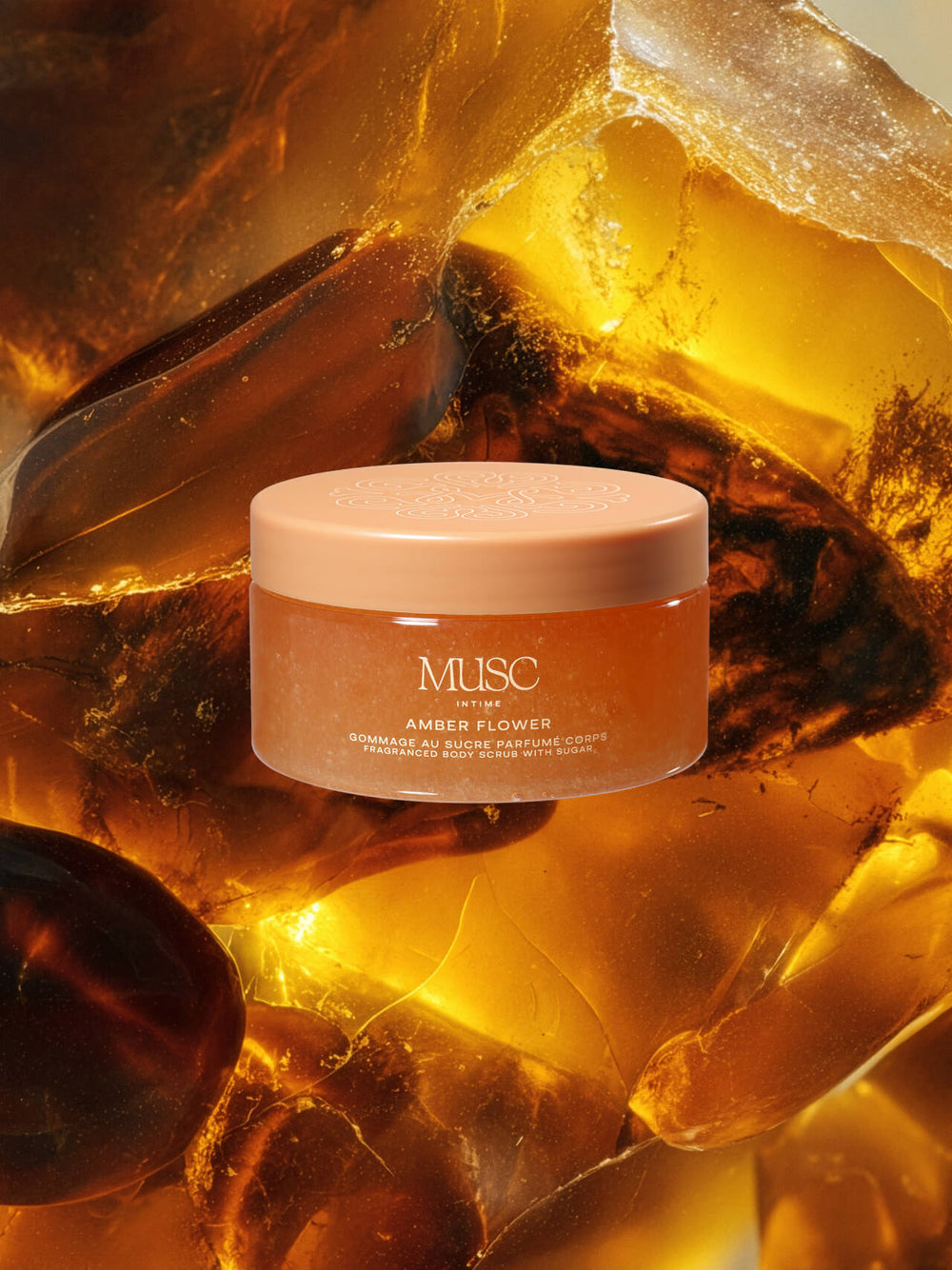 Gommage au sucre Amber Flower