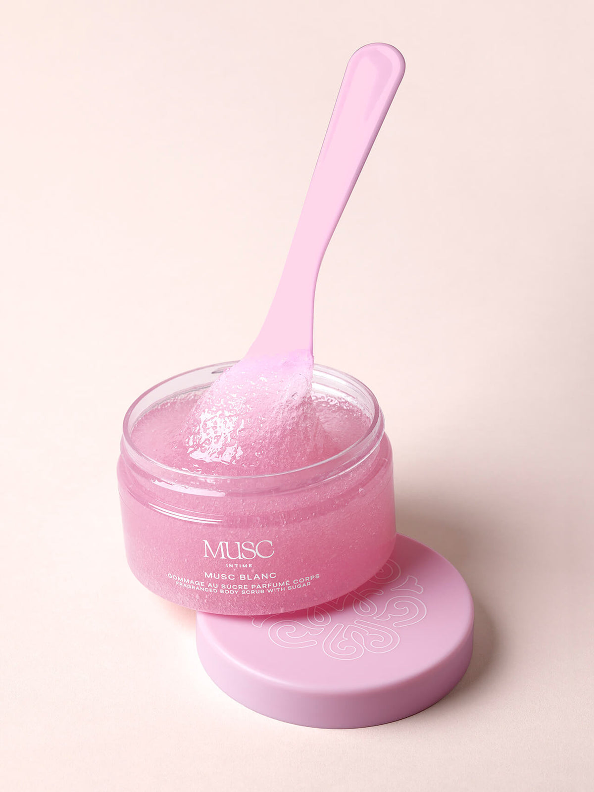 Musc Blanc - Gommage au Sucre Parfumé Corps Image