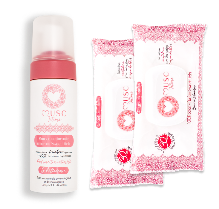 Mousse nettoyante intime au Sweet Litchi - La Délicieuse (150ml) Image