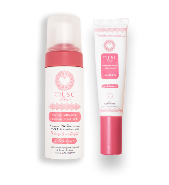 Mousse nettoyante intime au Sweet Litchi - La Délicieuse (150ml) Image