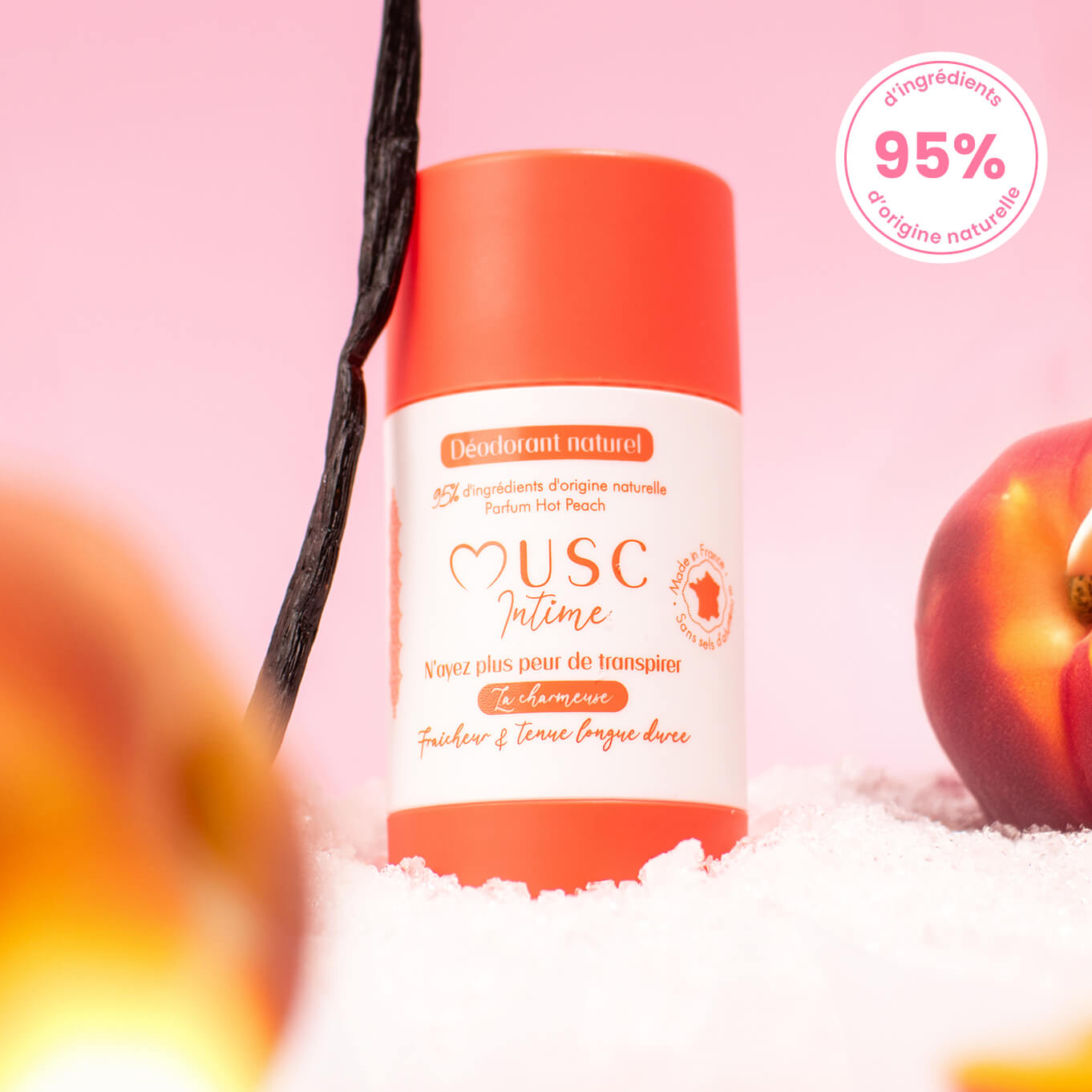 Hot Peach Deodorant Image