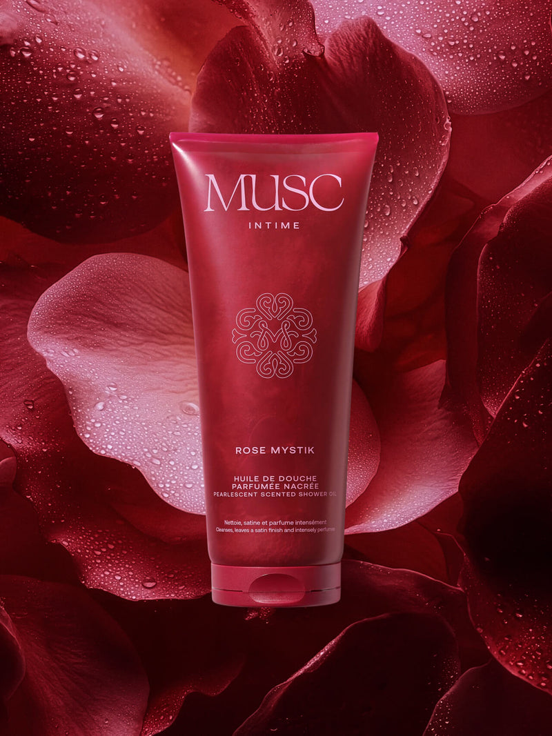 Rose Mystik - Huile de Douche Parfumée Nacrée Image