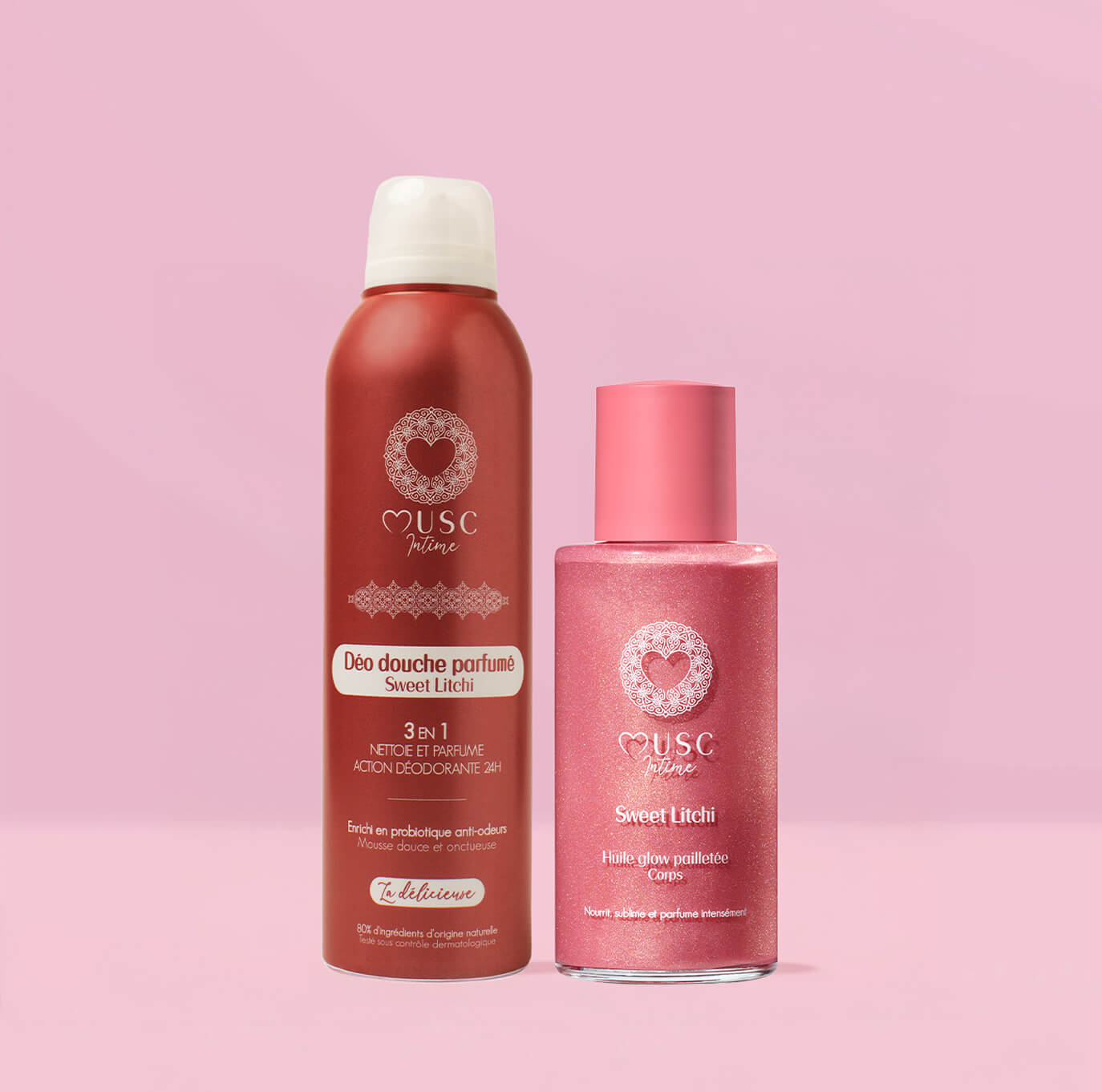 Le Kit Douche Pailleté Sweet Litchi Image