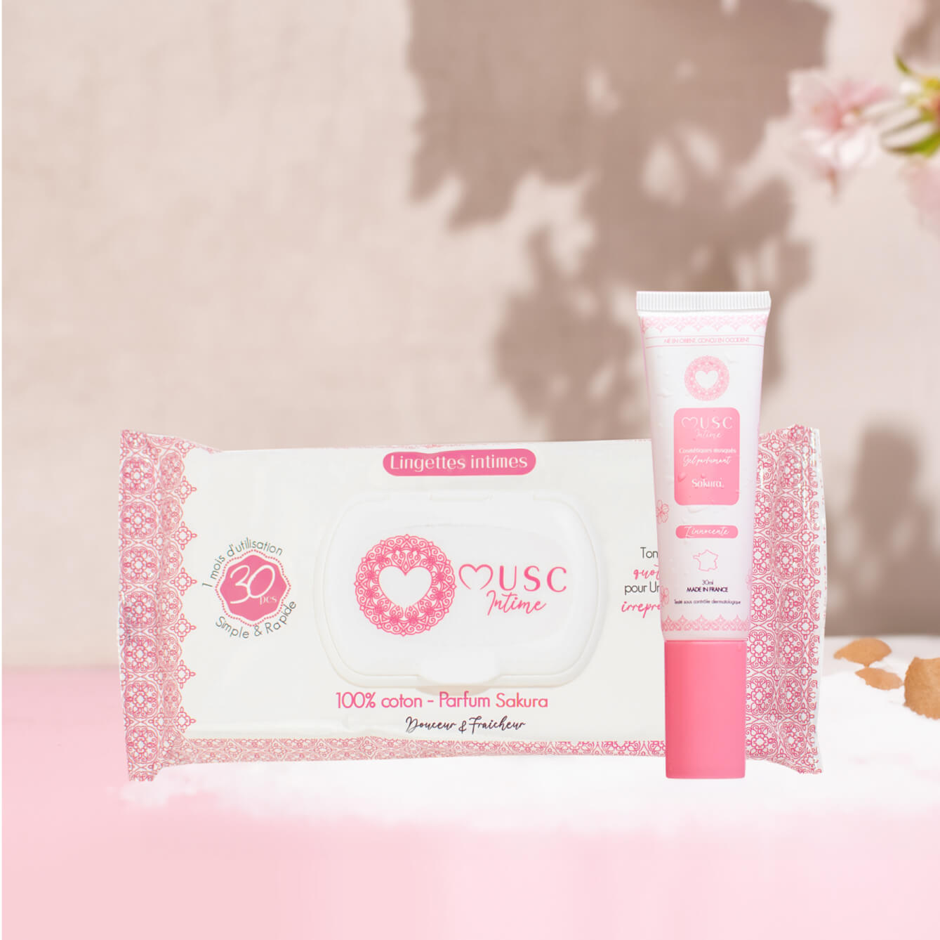 Gel Parfumant + Lingettes Sakura Image