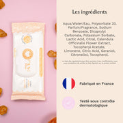 Lingettes Intimes - Paquet de 30 - Amber Flower - La Précieuse Image