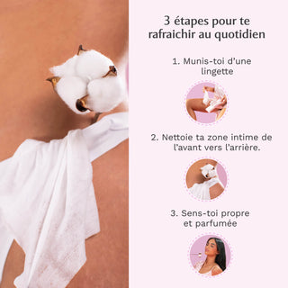 Lingettes Intimes - Paquet de 30